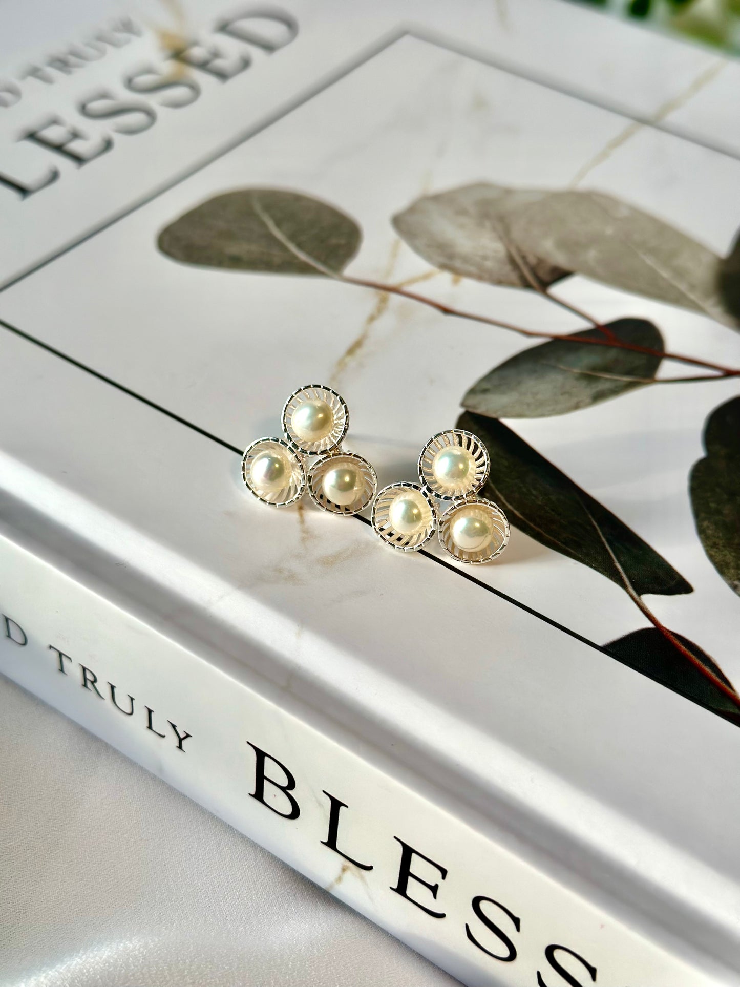 Silver pearl flower